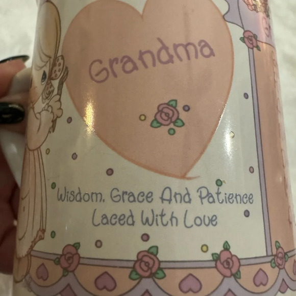 Vintage 1984 Precious Moments Collections Grandma Coffee Cup Mug Collectible - Picture 3 of 12